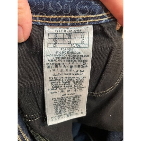 Guess Med Wash Sarah Fit Med Rise Skinny Jean - Picture 7 of 7